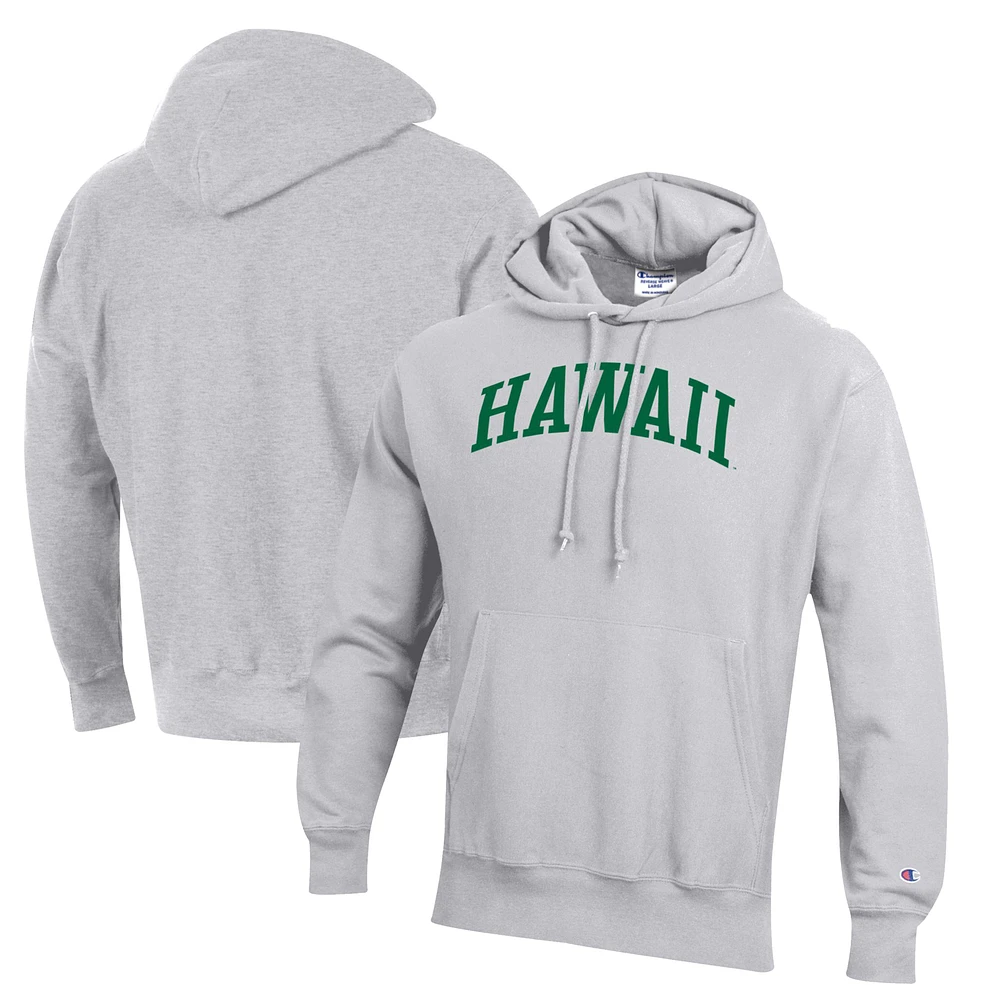 Men's Champion Hawaii Warriors Reverse Weave Pullover Hoodie