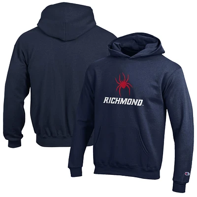 Youth Champion Navy Richmond Spiders Eco Powerblend Pullover Hoodie