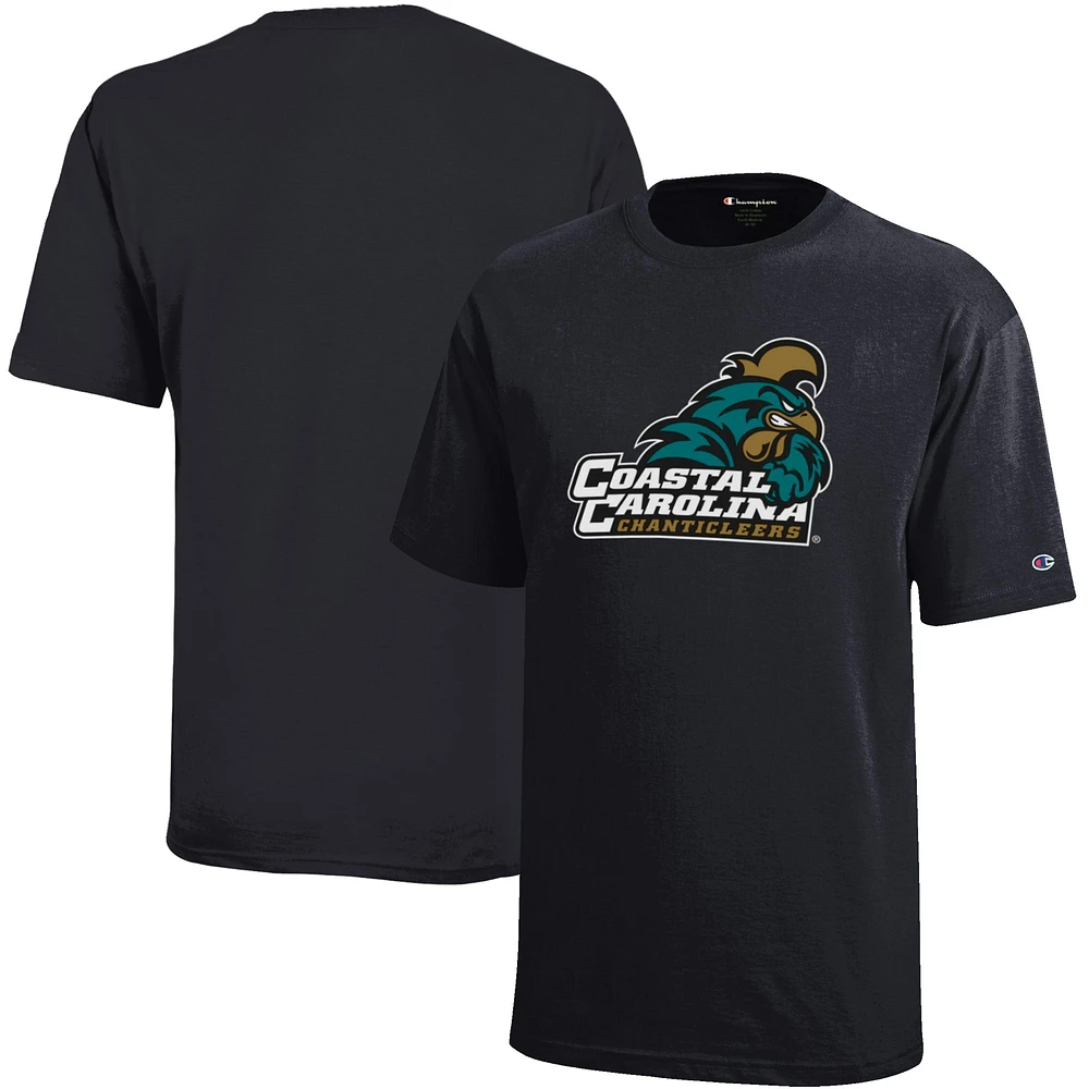 Youth Champion Black Coastal Carolina Chanticleers Jersey T-Shirt