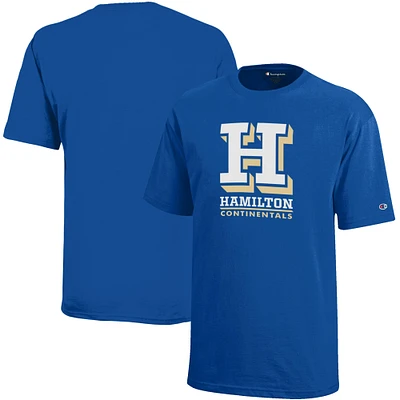 Youth Champion Blue Hamilton Continentals Jersey T-Shirt