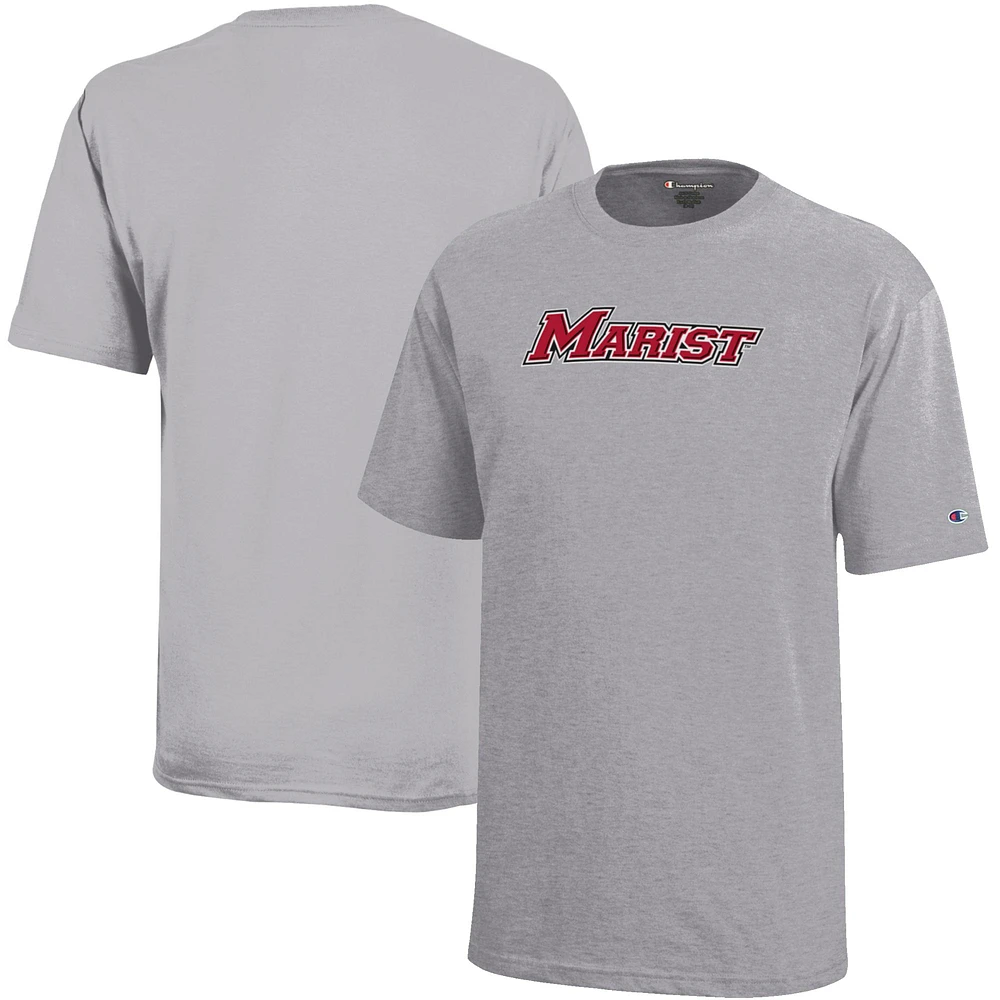 Youth Champion Gray Marist Red Foxes Jersey T-Shirt