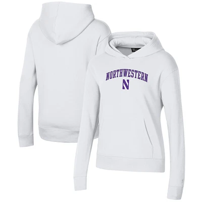 Women's Under Armour White Northwestern Wildcats All Day Pullover Hoodie