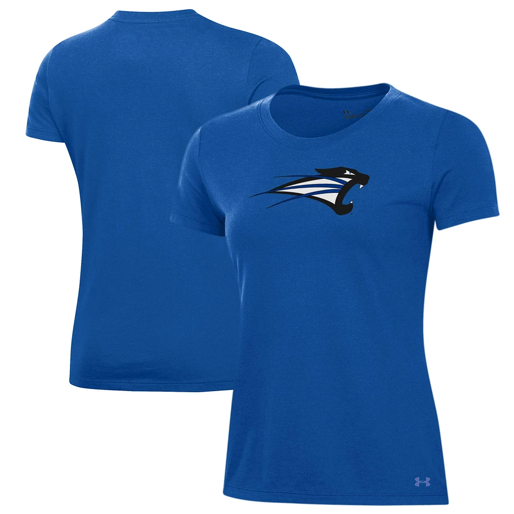 Women's Under Armour Blue Saint Francis Cougars Performance T-Shirt