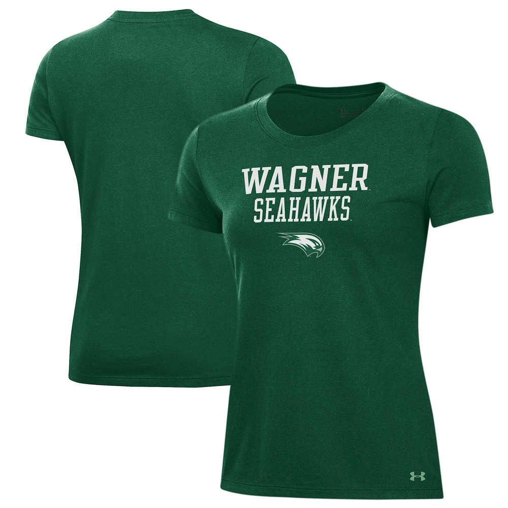 Women's Under Armour Wagner College Seahawks Performance T-Shirt