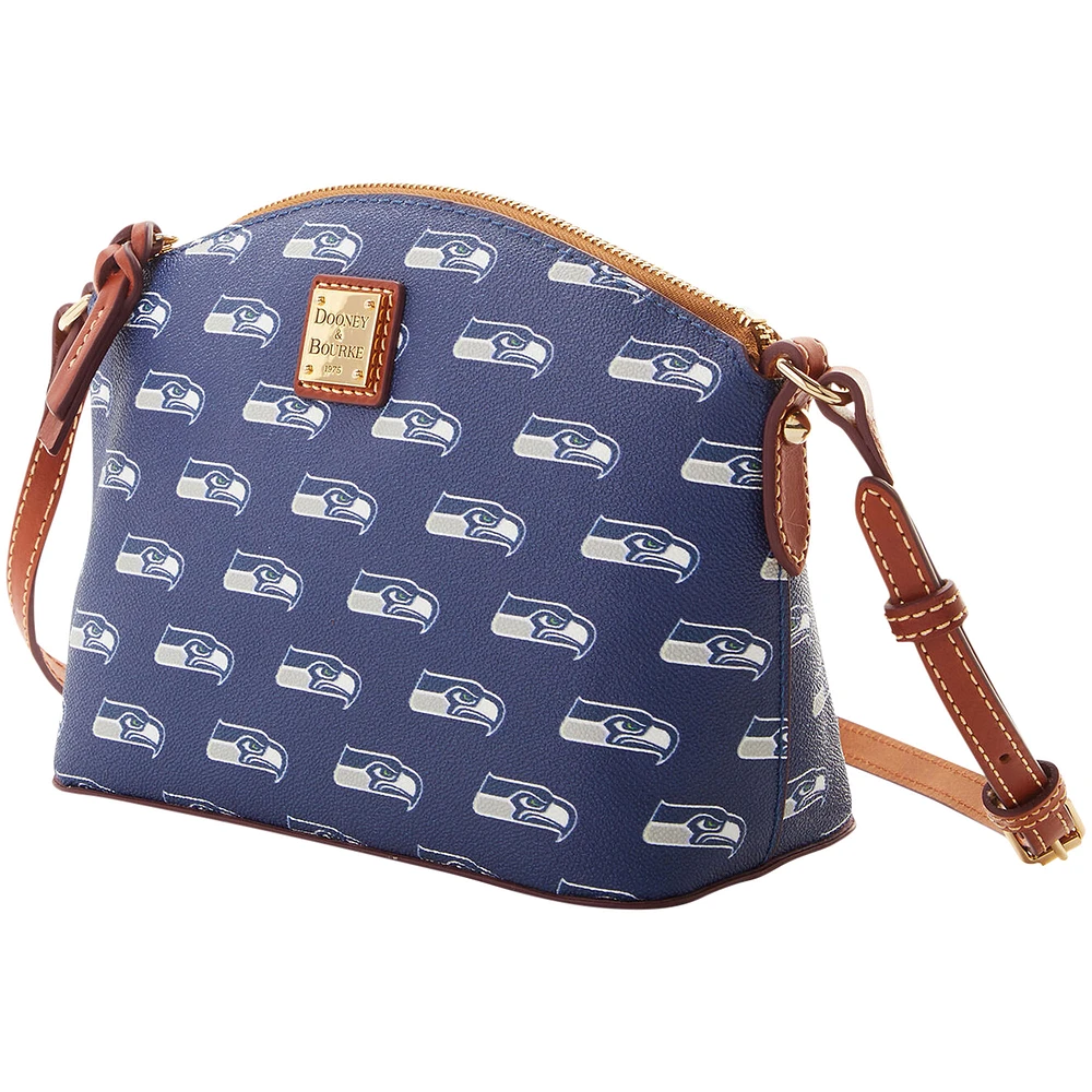 Dooney & Bourke Seattle Seahawks Signature Suki Crossbody with Medium Wristlet