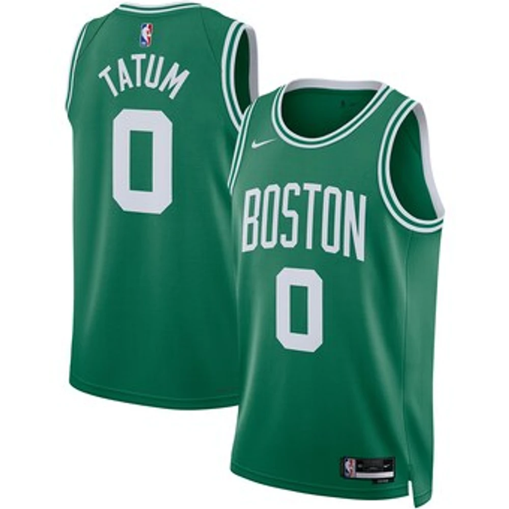 Unisex Nike Jayson Tatum Green Boston Celtics Swingman Player Jersey - Icon Edition