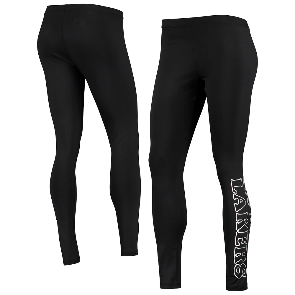 Women's G-III Sports by Carl Banks Black Los Angeles Lakers Stadium Leggings