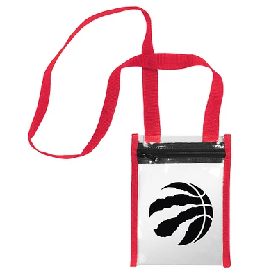 FOCO Toronto Raptors To Go Clear Crossbody Tote Bag