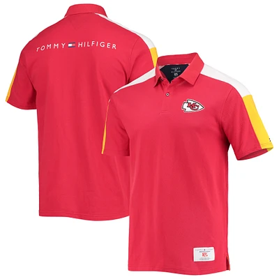 Men's Tommy Hilfiger Red/Gold Kansas City Chiefs Logan Polo
