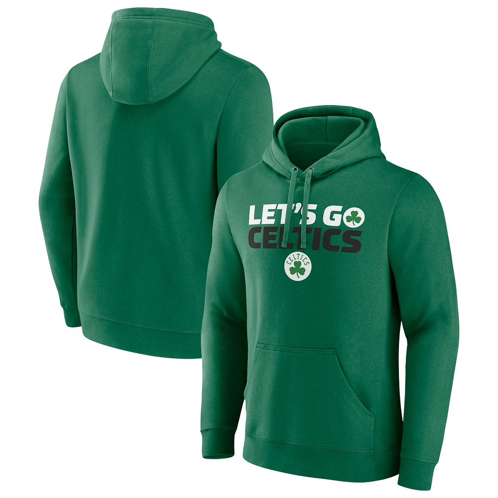 Men's Kelly Green Boston Celtics Tip-Off Pullover Hoodie