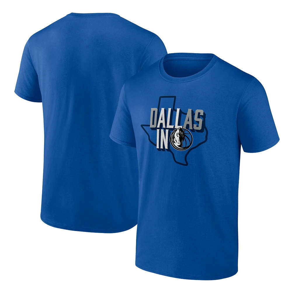 Men's Blue Dallas Mavericks Tip-Off T-Shirt