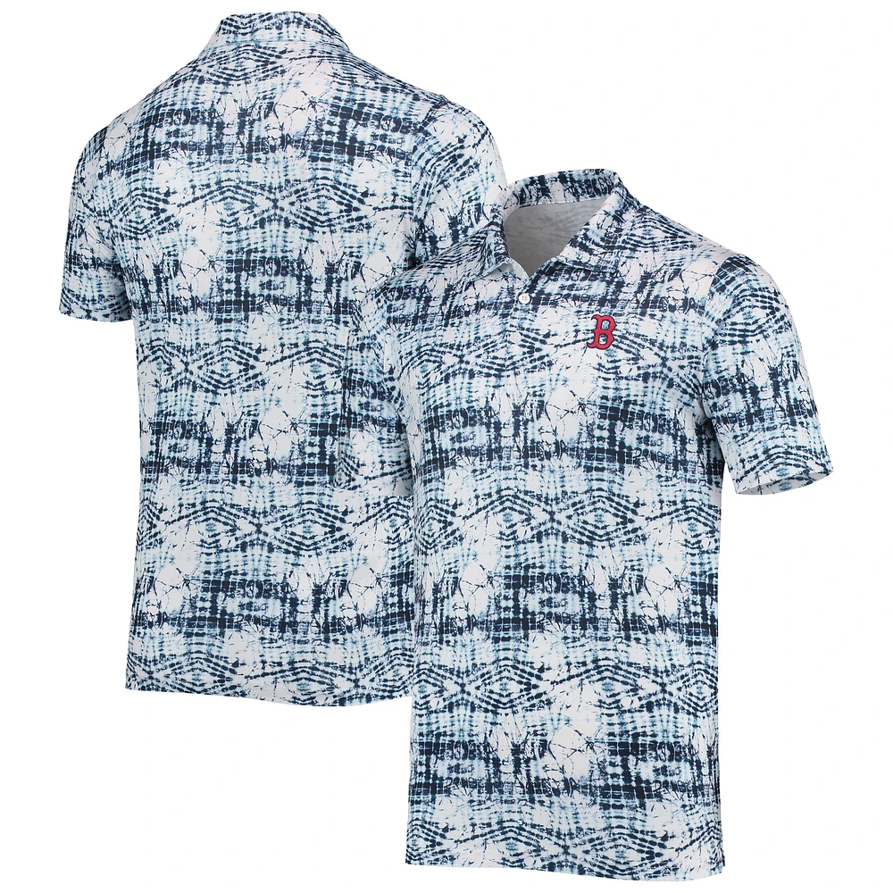 Men's Antigua Navy Boston Red Sox Vivid Polo