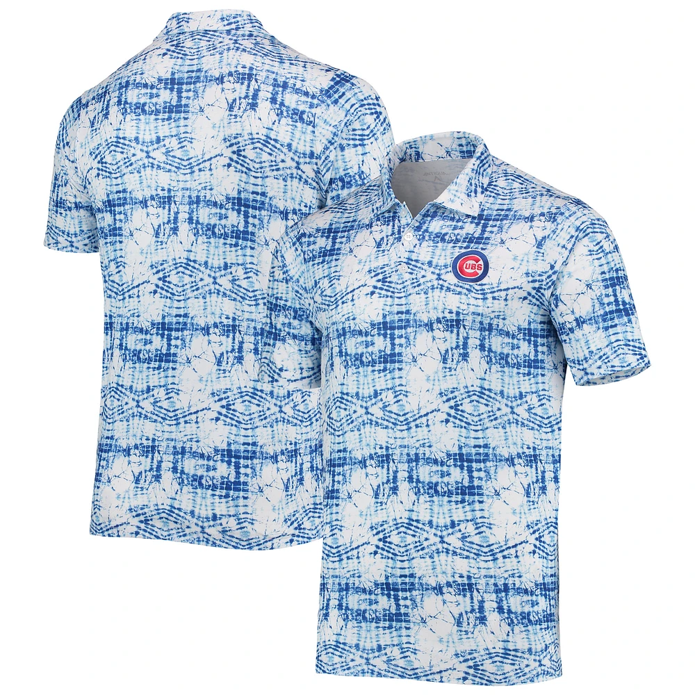 Men's Antigua Royal Chicago Cubs Vivid Polo