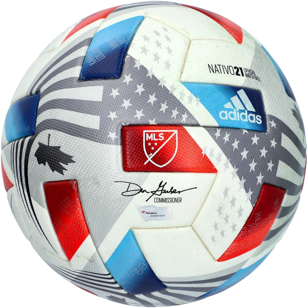 LA Galaxy Match-Used Soccer Ball from the 2021 MLS Season