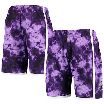 Men's Mitchell & Ness Purple Los Angeles Lakers Hardwood Classics 2009 Galaxy Swingman Shorts