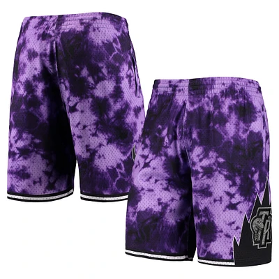 Men's Mitchell & Ness Purple Toronto Raptors Hardwood Classics 1998 Galaxy Swingman Shorts