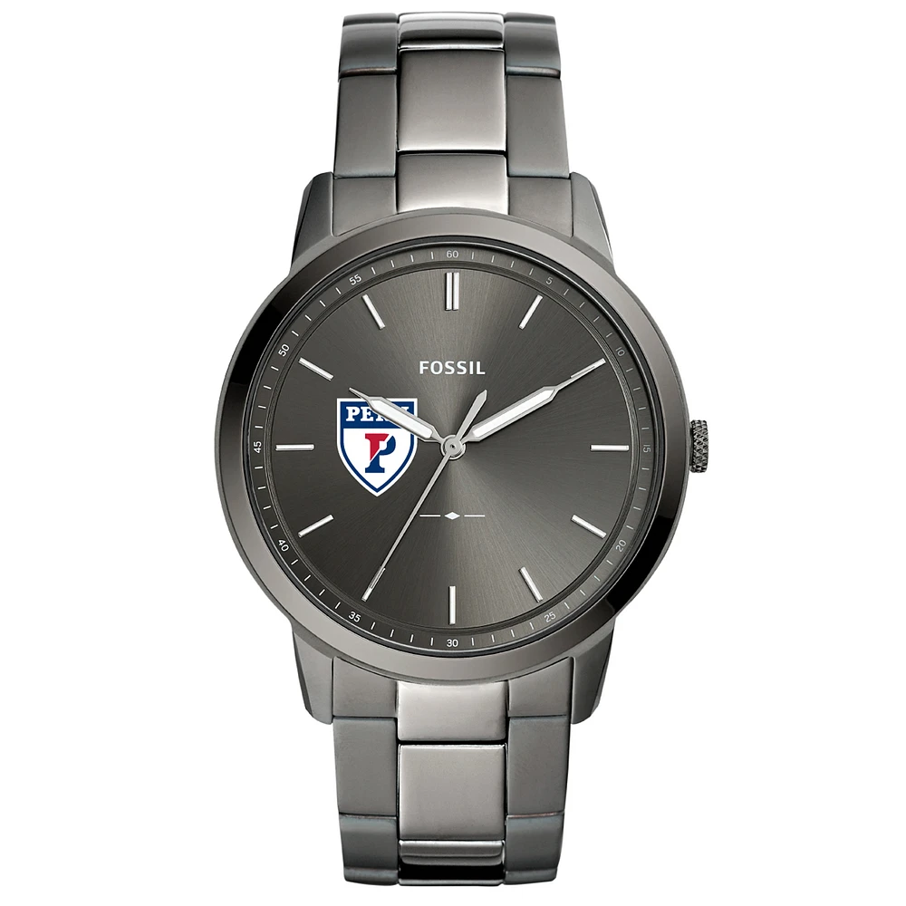 Fossil Pennsylvania Quakers The Minimalist Three-Hand Smoke Watch