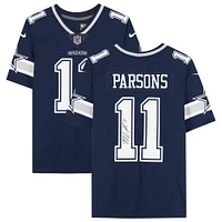 Micah Parsons Navy Dallas Cowboys Autographed Nike Limited Jersey