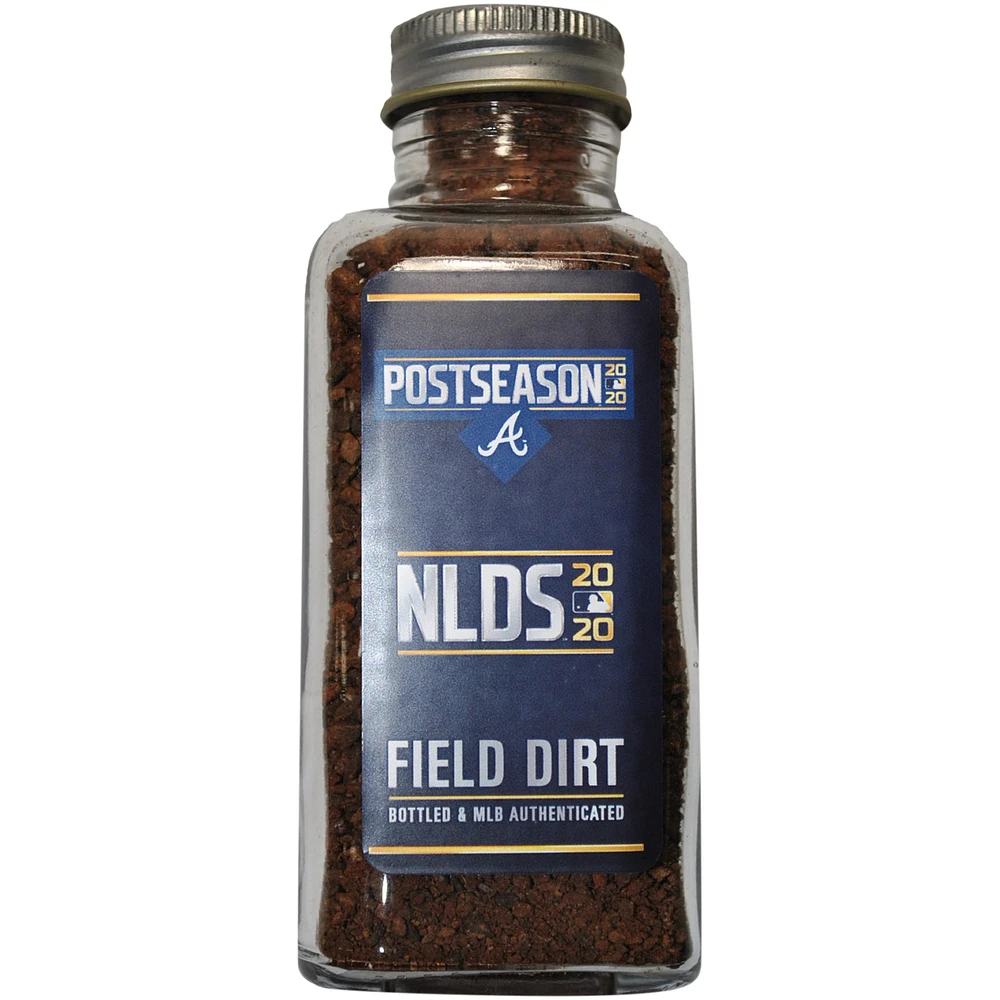 Atlanta Braves vs. Miami Marlins Game-Used Dirt Jar from Game 3 of 2020 NLDS - Braves Clinch Spot in the NLCS