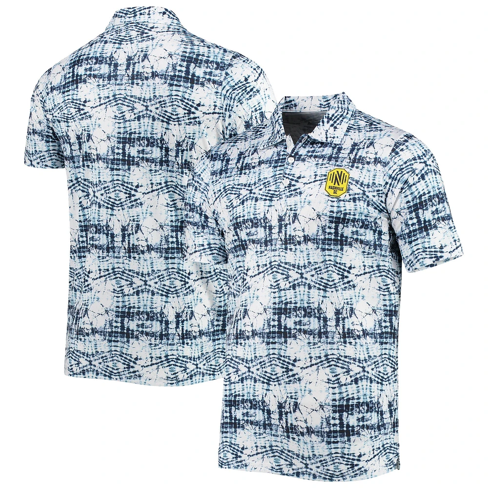 Men's Antigua Navy Nashville SC Vivid Polo