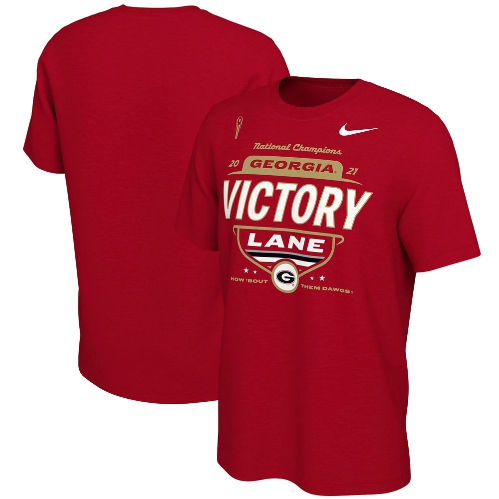 Men's Nike Georgia Bulldogs College Football Playoff National Champions Locker Room T-Shirt
