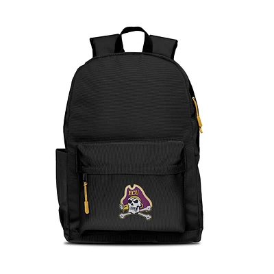 Black ECU Pirates Campus Laptop Backpack