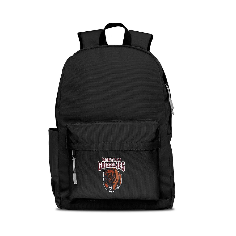 Black Montana Grizzlies Campus Laptop Backpack