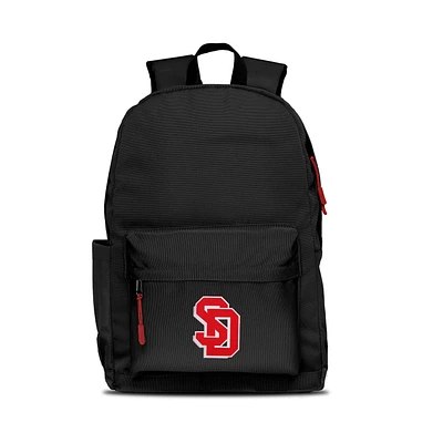 Black South Dakota Coyotes Campus Laptop Backpack