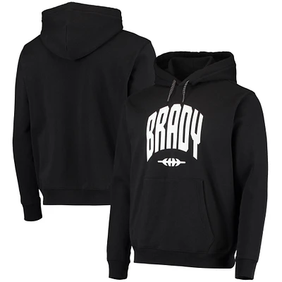 Men's BRADY Black Varsity Pullover Hoodie