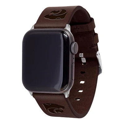 Kansas State Wildcats Leather Apple Watch Band