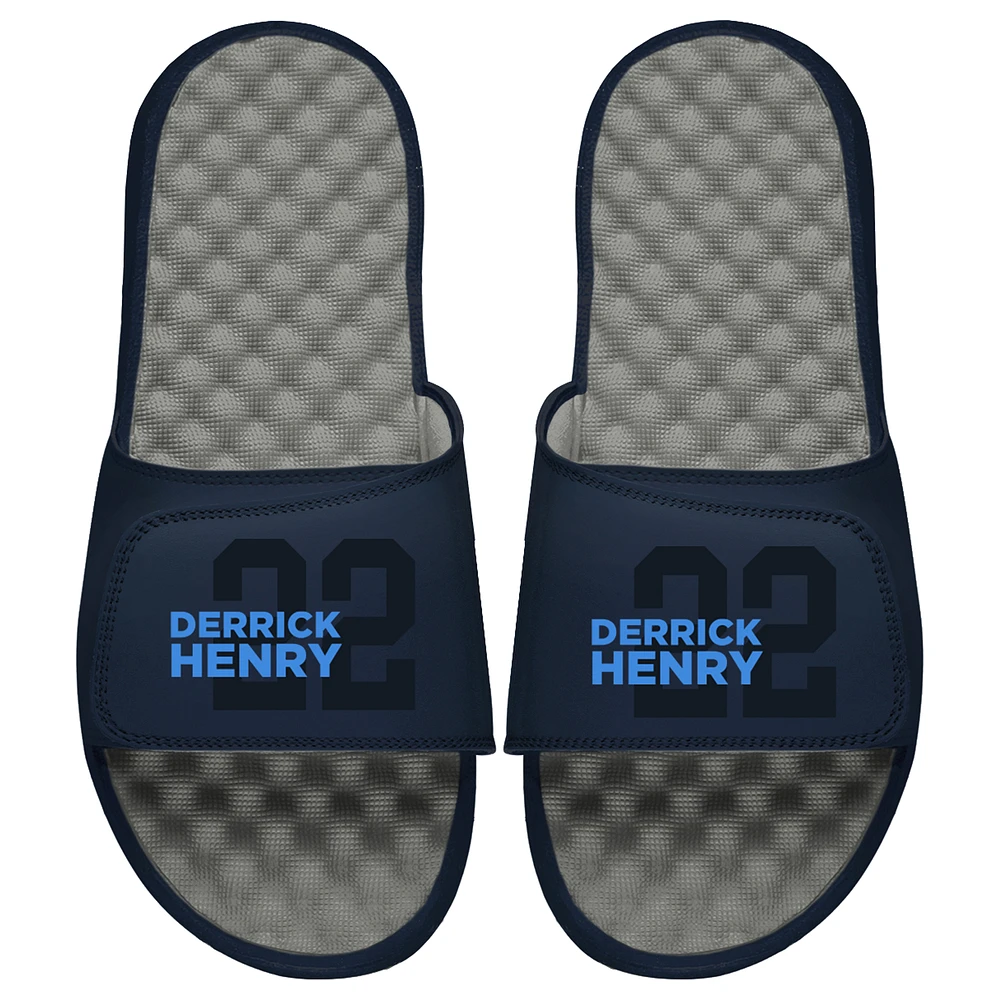 Men's ISlide Derrick Henry Navy/Gray NFLPA Slide Sandals