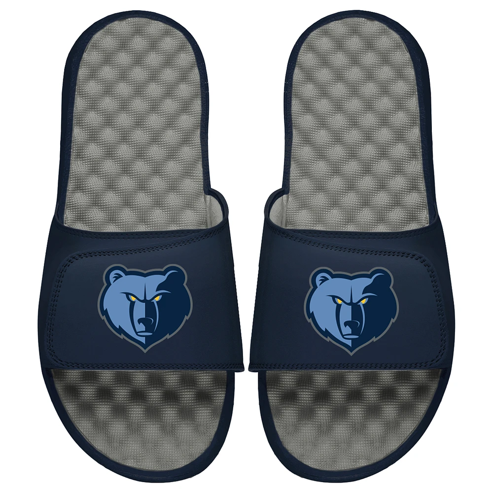 Youth ISlide Navy/Gray Memphis Grizzlies Slide Sandals