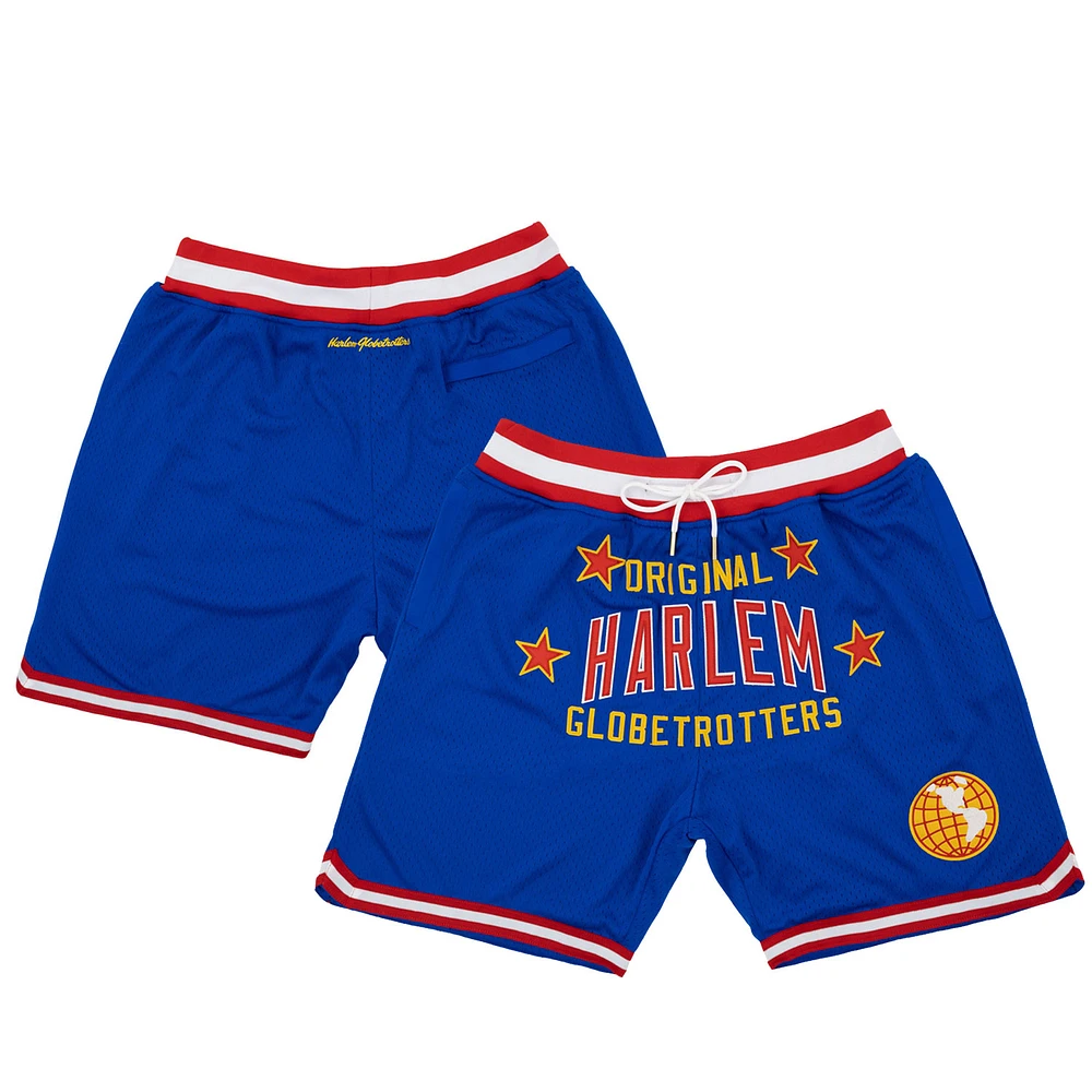 Men's Rings & Crwns Royal Harlem Globetrotters Triple Double Shorts