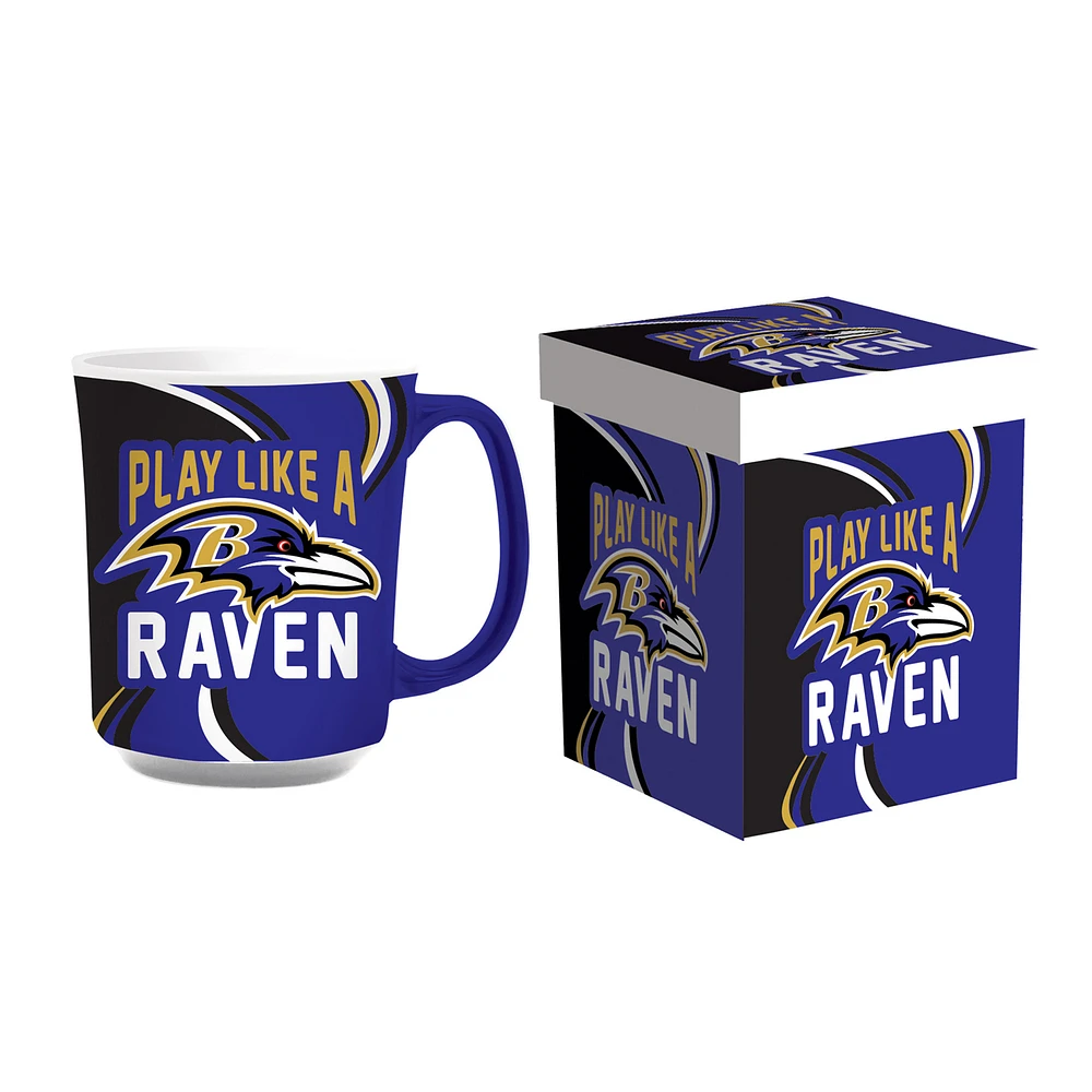 Baltimore Ravens 14oz. Ceramic Mug with Matching Box