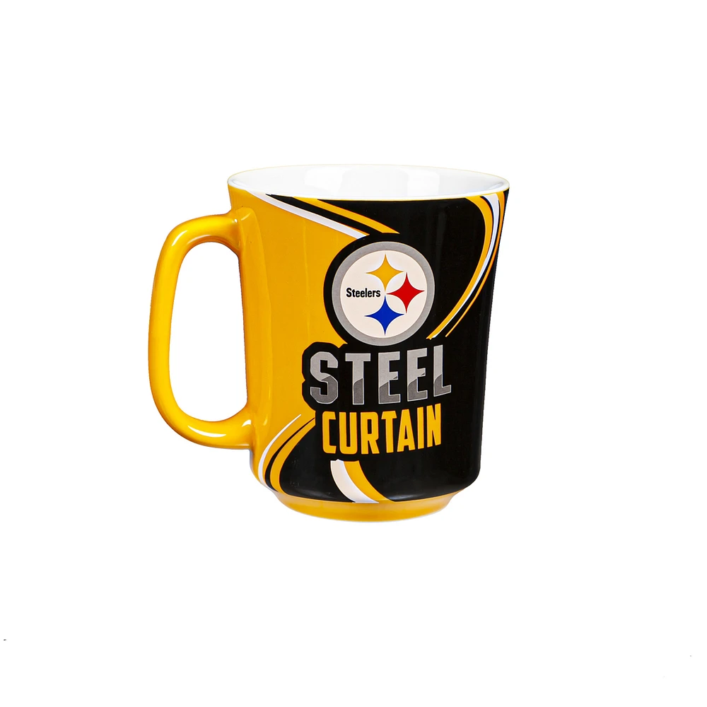 Pittsburgh Steelers 14oz. Ceramic Mug with Matching Box