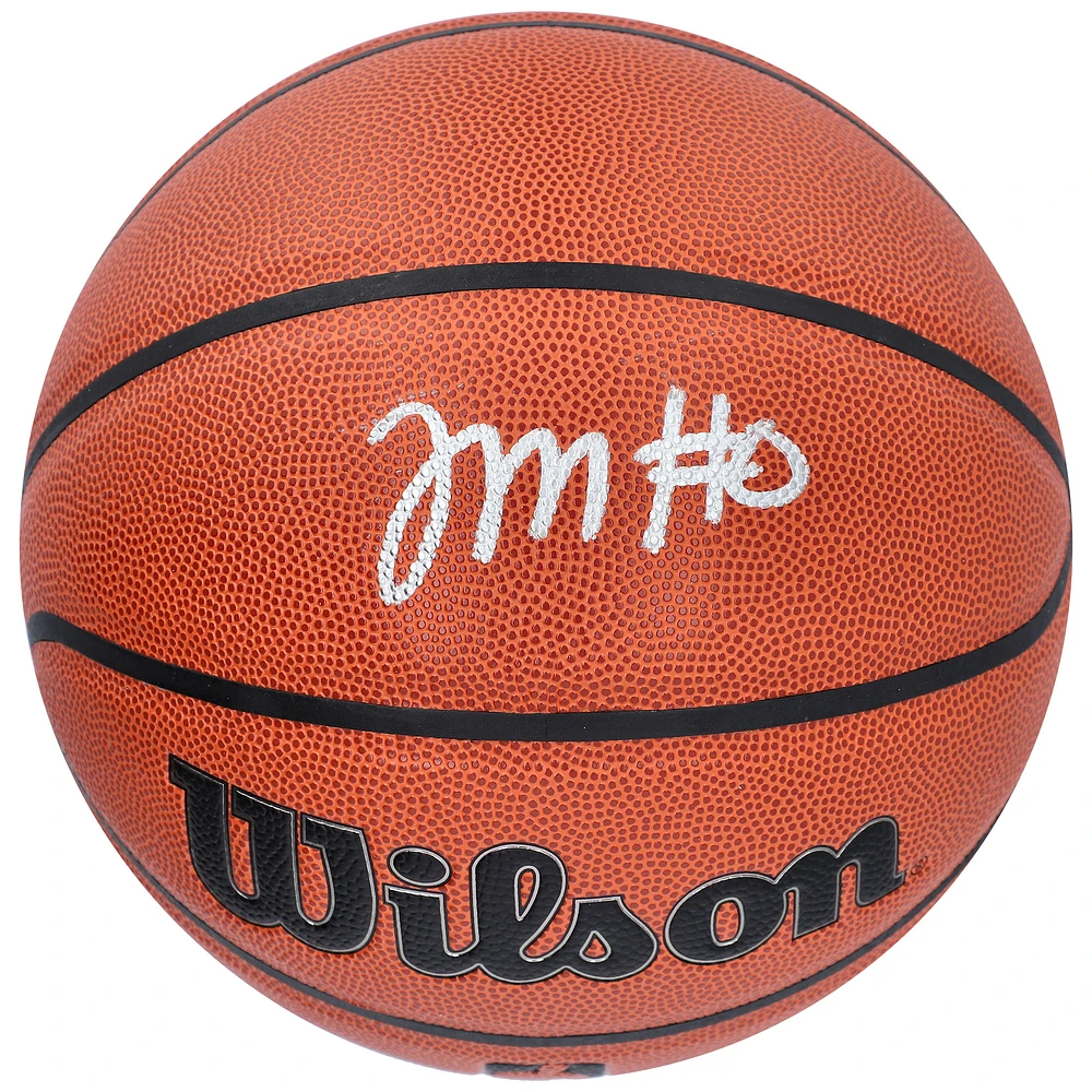 Tyrese Maxey Philadelphia 76ers Autographed Wilson Authentic Series Indoor/Outdoor Basketball