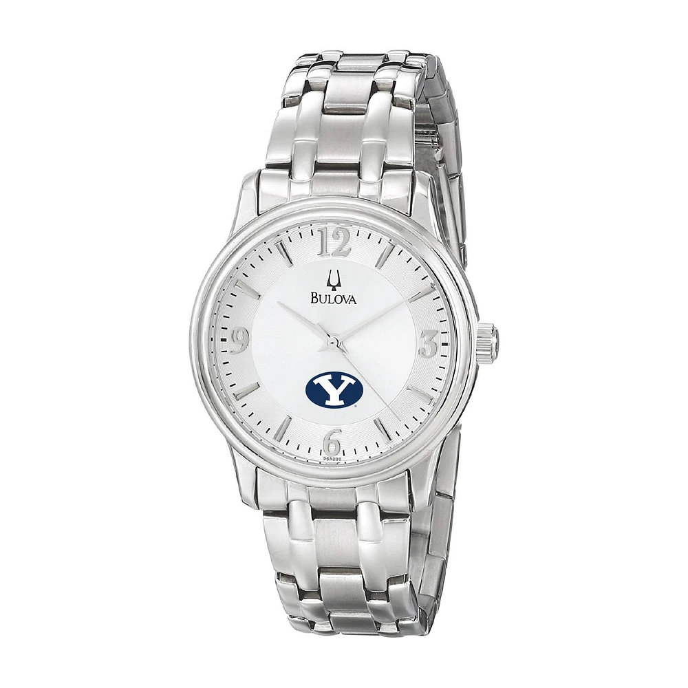 Men's Bulova Silver BYU Cougars