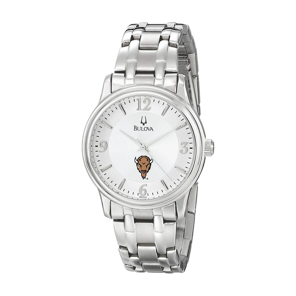 Men's Bulova Silver Marshall Thundering Herd