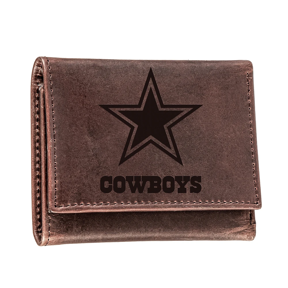 Dallas Cowboys Leather Team Tri-Fold Wallet