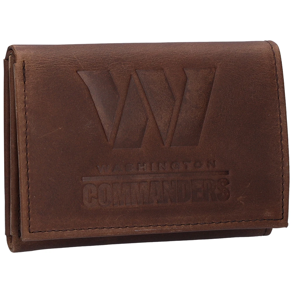 Washington Commanders Leather Team Tri-Fold Wallet