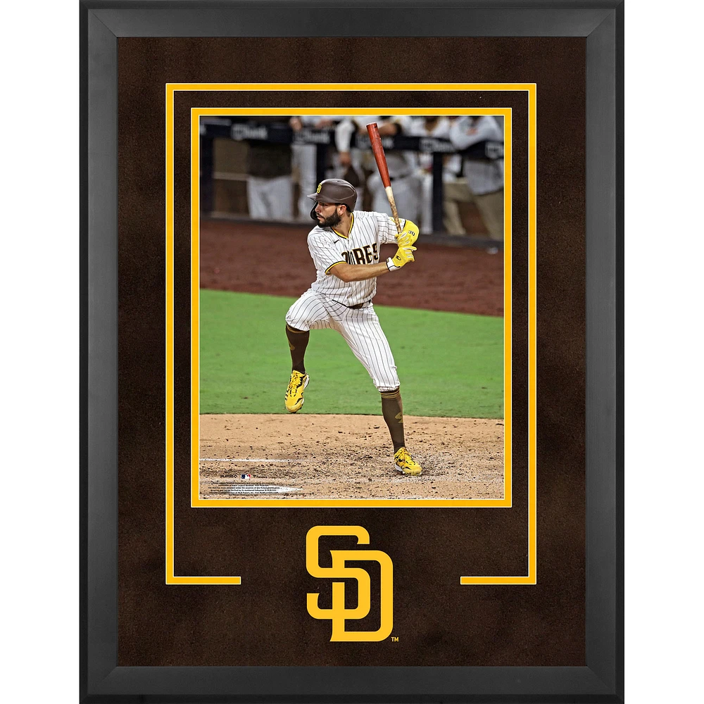 San Diego Padres Deluxe Framed 16" x 20" 2020 Logo Vertical Photograph Frame