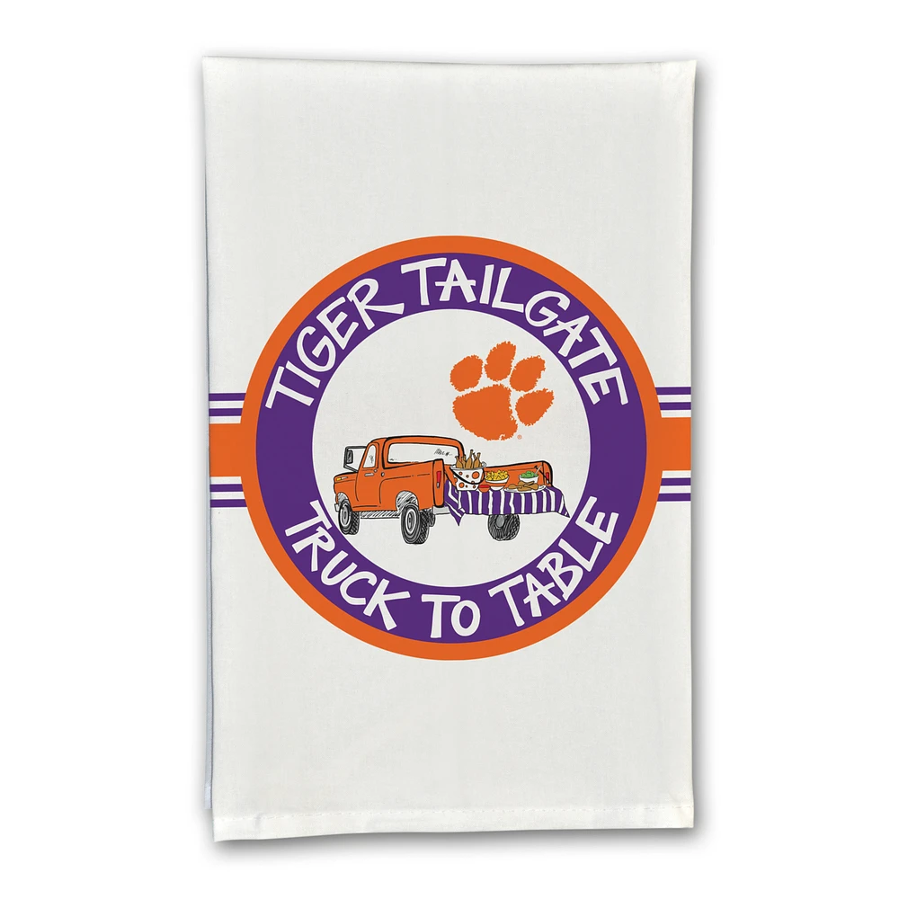 Clemson Tigers Truck to Table Hand Towel