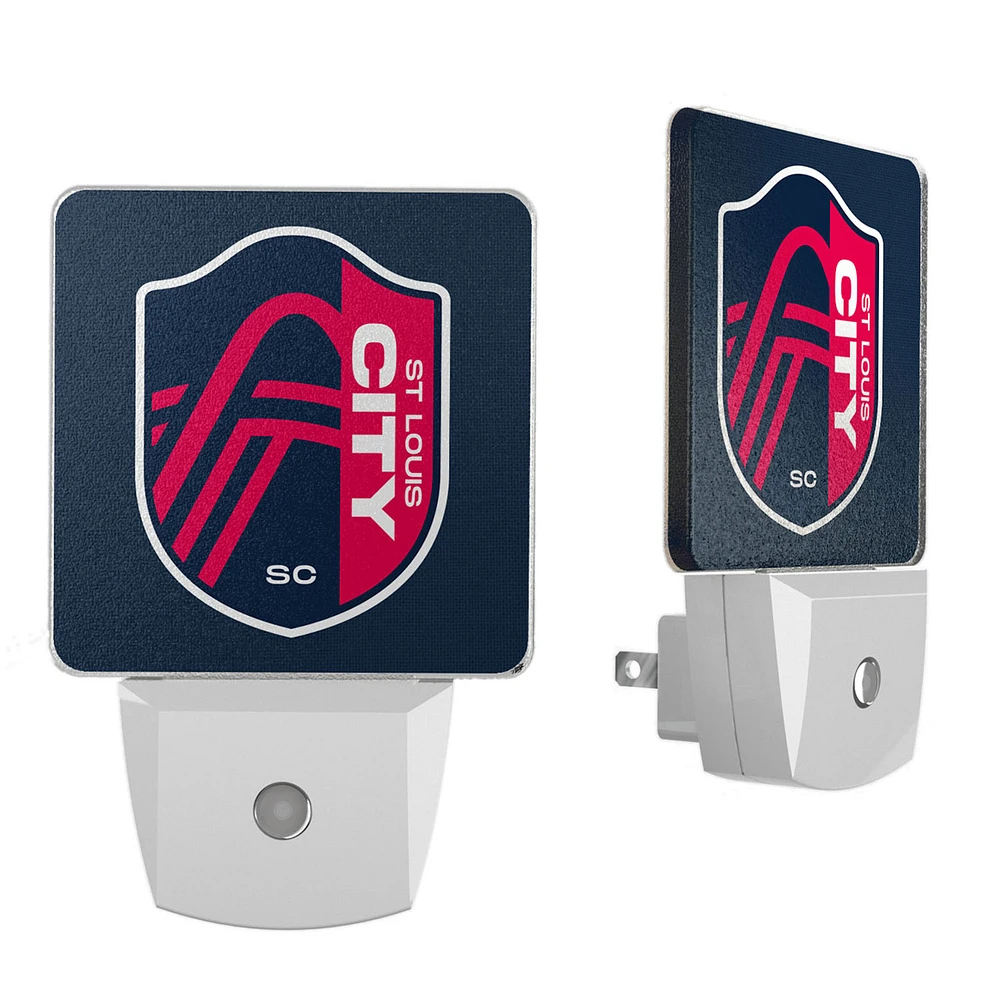 St. Louis City SC Team Stripe 2-Piece Nightlight Set