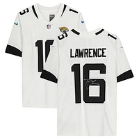 Trevor Lawrence White Jacksonville Jaguars Autographed Nike Limited Jersey
