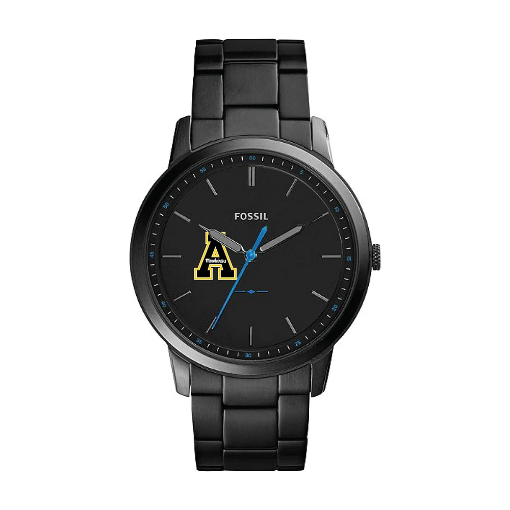 Fossil Appalachian State Mountaineers The Minimalist Slim Stainless Steel Watch