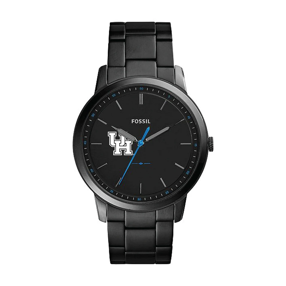 Fossil Houston Cougars The Minimalist Slim Stainless Steel Watch