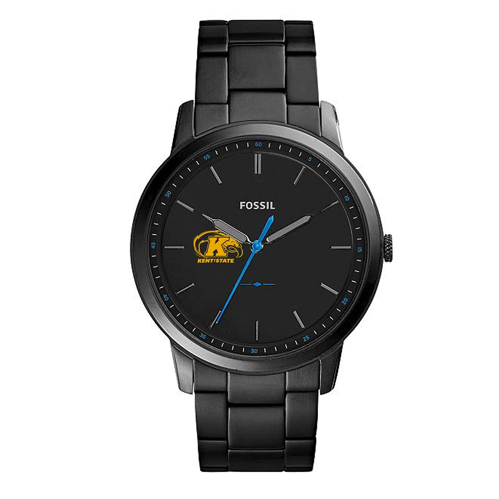 Fossil Kent State Golden Flashes The Minimalist Slim Stainless Steel Watch