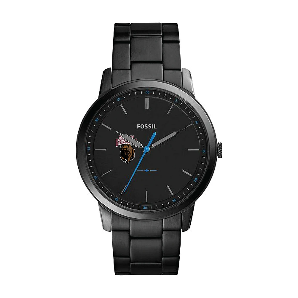 Fossil Montana Grizzlies The Minimalist Slim Stainless Steel Watch