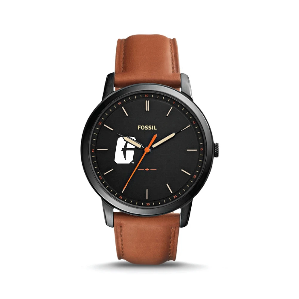Fossil Charlotte 49ers The Minimalist Slim Light Brown Leather Watch