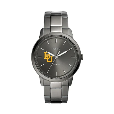 Fossil Baylor Bears The Minimalist Three-Hand Smoke Watch